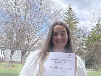 outstanding agricultural education student of the year