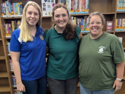 amy with fellow interns