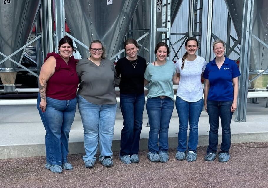 Katie K on Tour with other Interns
